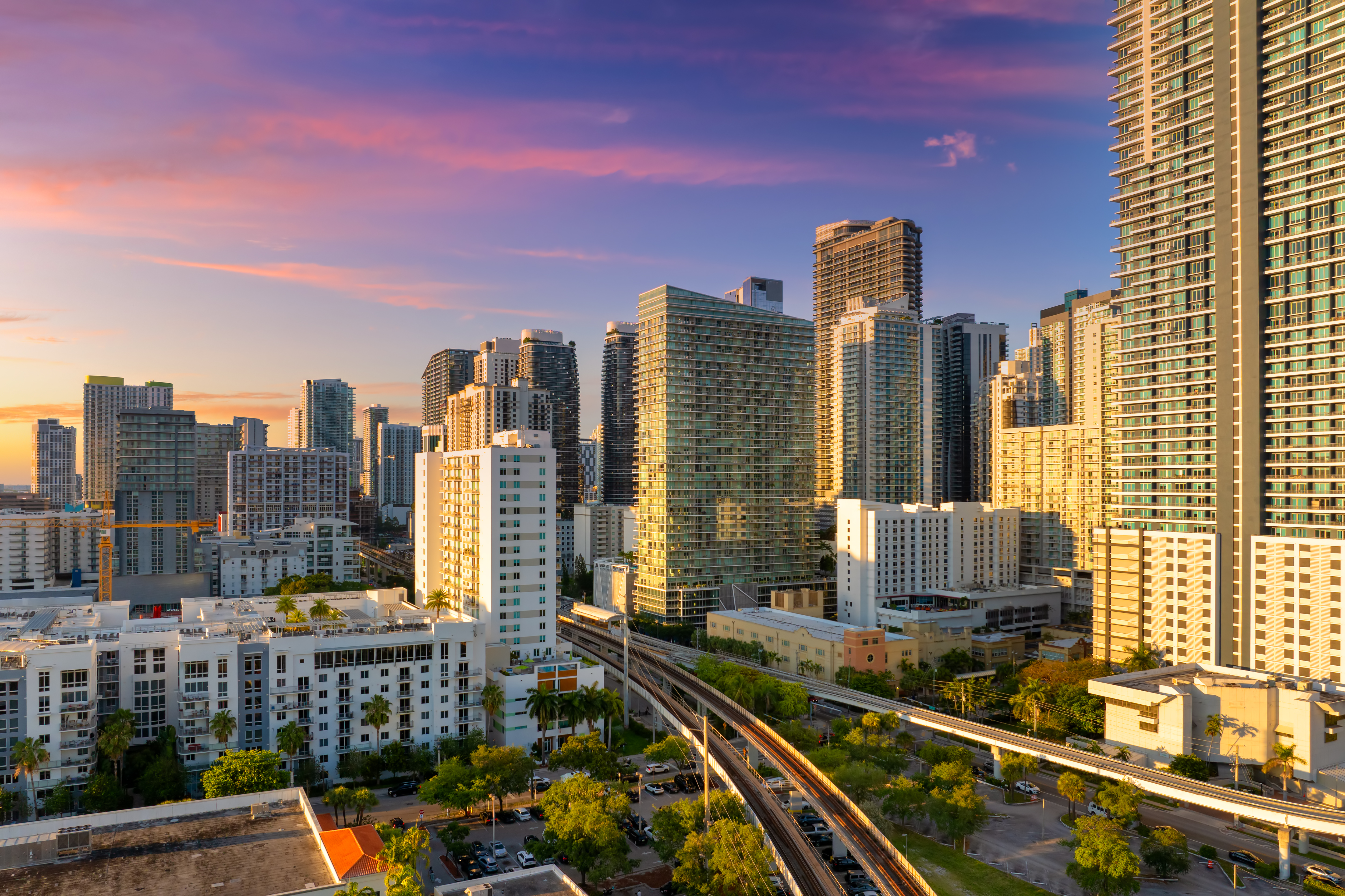 Miami Florida skyline